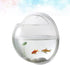 Alipis Fish Tank Hanging Wall Plants - Wall Mounted Acrylic Fish Bowl, Hydroponic Pot for Air Plants, Round Glass Vase