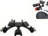 Pocnsen Triple Finder Scope Mount Bracket for Astronomical Telescope Finder Fixed Slots Rack