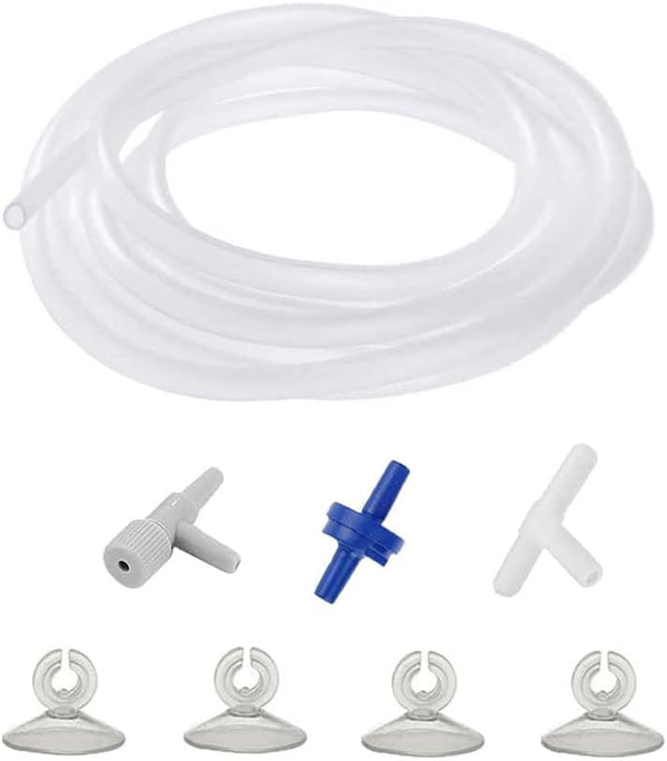 4X Dual Bio Sponge Filter for Betta Fry Aquarium Fish Tank Up to 30 Gallon (Ship from CA USA) (Air Tubing Kit)