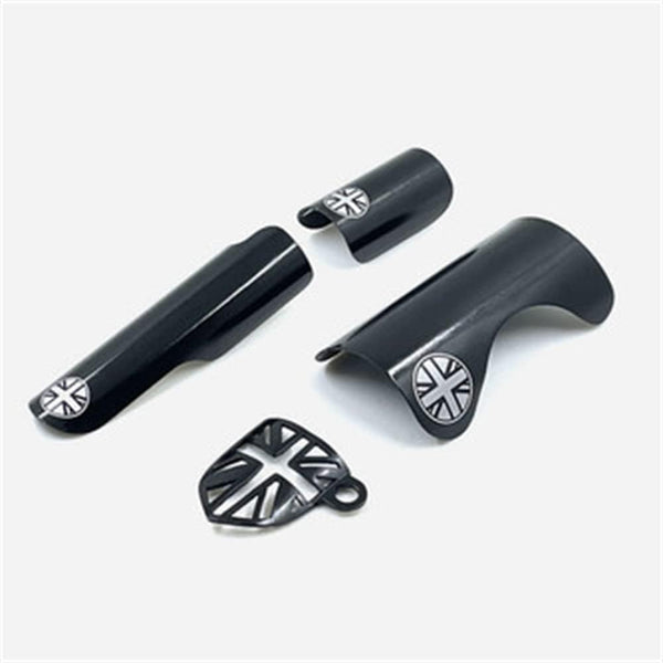 Folding Aluminum Alloy Protective Stickers for Bicycles, Brompton Sticker Fork Bottom Bracket Rear Fork