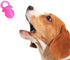 5PCS Nipple Shape Chew Toy, Cute Pet Pacifier Teether, Interactive Molar Toys Set - Red