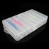 OriGlam Fishing Lure Box Tackle Storage Trays, Double Side 14 Compartments, Waterproof Accessory Box
