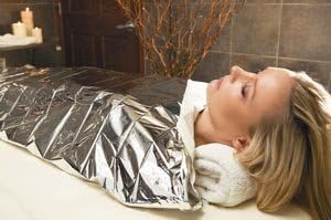 spa essentials Foil Blanket Mylar 52" X 84", Chrome, 3/Bag