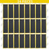 24Pcs 38mmX110mm Birllaid Fingerboard Foam Grip Tape, Fingerboard Grip Tape