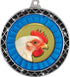 2.5" Chicken Black Trellis Medal Silver, Chicken Prizes, Kids Chicken Trophy Medal Awards Prime