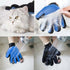 Pet Grooming Glove, Comfortable Brush Glove for Dog, Cat, Rabbit, Perfect Hair Remover for Short and Long Fur