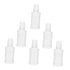6pcs FOMIYES Portable Plastic Mouthwash Container Graduation Line for Travel Oral Cleaner Bottle for Outdoor Activities