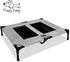 Floppy Dawg Just Chillin' Elevated Dog Bed, Cool Cot for Indoor or Outdoor Use, Lightweight and Portable, Breathable