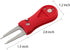 Myartte Golf Divot Repair Tool, Zinc Alloy Switchblade with Golf Ball Marker for Repairing Greens