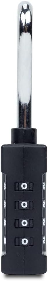 Firearm Safety Devices - FSDC-TSA687RCB 4 Dial Combination Lock for Luggage, Cases, TSA Accepted, Single-Pack