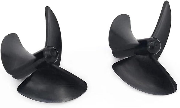 ToEjJeEn 42mm 2.3mm 3 Blades Left and Right Rc Boat Propellers for Rc