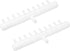 uxcell 2Pcs 9mm to 5.5m 10 Ways Air Line Tubing Splitter Connector for Fish Tank Oxygen Pipe Adapter (White)