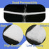 Premium Polyester Fiber Aquarium White Filter Floss Pad, 0.28” to 0.39” Thick, Cut to Fit Hang on Box Filter, 2PCS