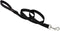 Lupine Dog Leash, 3/4" Wide, Black, 6-Foot Long with Padded Handle
