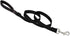 Lupine Dog Leash, 3/4" Wide, Black, 6-Foot Long with Padded Handle