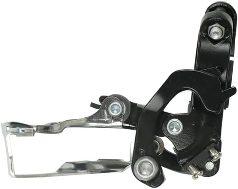 Front Derailleur 3 Speed, FOMTOR Universal 31.8mm and 34.9mm Aluminum Alloy Bike Derailleurs for MTB, BMX, Road Bikes