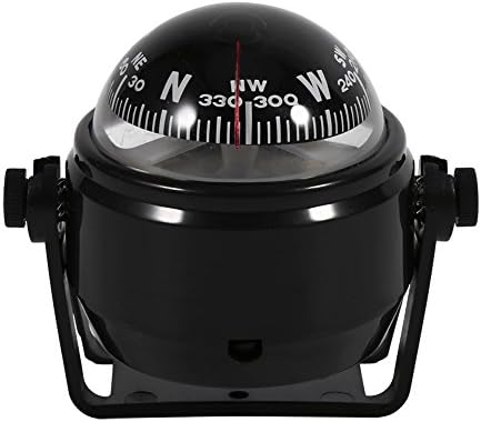Waterproof Marine Bracket Mount Compass for Hiking & Camping