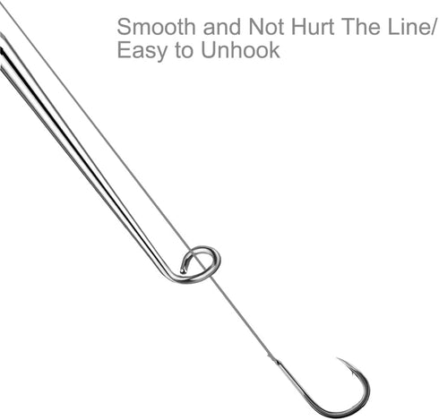 Fish Hook Remover, 2pcs Quick Removal Device, Security Extractor Tool for Fishing