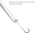 Fish Hook Remover, 2pcs Quick Removal Device, Security Extractor Tool for Fishing