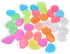 Oubest Glow in The Dark Pebbles, Multi-Colored Glow Stones for Garden, Fish Tank, Walkway, Plant Pots (200)
