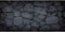 AWERT 36x24 inches Rock Aquarium Background, Dark Grey Stone Fish Tank Background, Durable Polyester Material