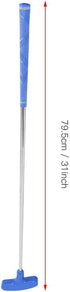 Tbest Kids Junior Stainless Steel Putter Club 31inch Mini Rubber Head for Ages 3-5, 6-8, 9-12