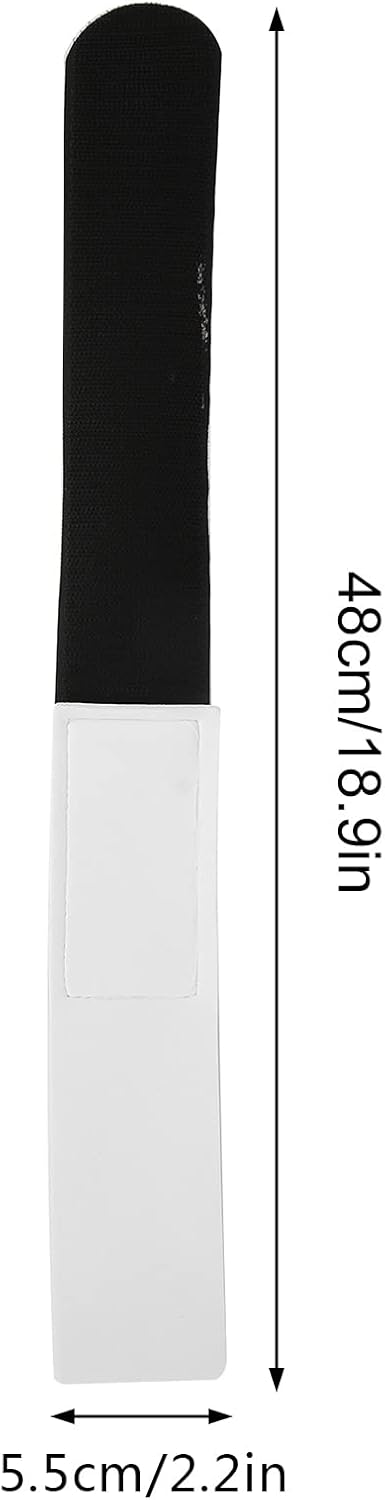Ski Straps, Adjustable Hook and Loop Fixing Straps for Carrying Narrow Wide Fat Skis, 6 Pcs