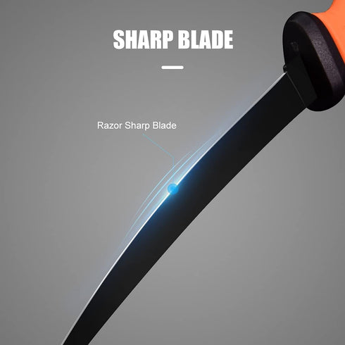 Fishing Fillet Knife, Professional Level Sharp Flexible Stainless-Steel Blade 7’’-9’’, Non-Slip Handles, Includes