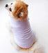 2 Packs Dog Shirts - Plain Cotton Pet Clothes for Boy & Girl, Fit for Small, Extra Small & Medium Dogs & Cats