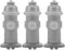 Dog Urine Post Indoor Pee Station 3 Pack Pet Training Toilet Accessories