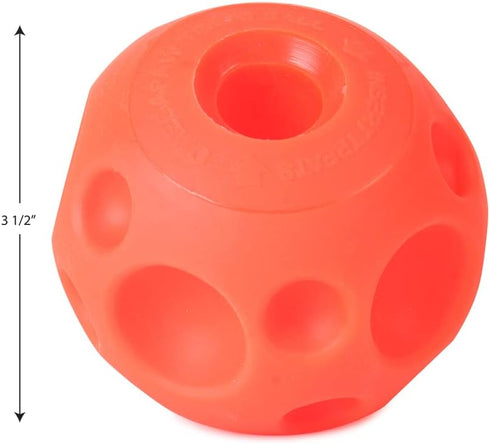Omega Paw Tricky Treat Ball - Medium, Orange