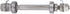 Wheel Hub Axle, Metal Quick Release Skewer for Bike Repair, Front Rear Solid Shaft Lever