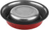 Printed Anti-Skid Water and Food Feeding for Dogs and Cats, Stainless Steel Pet Bowl (23.6 fl oz, Red)