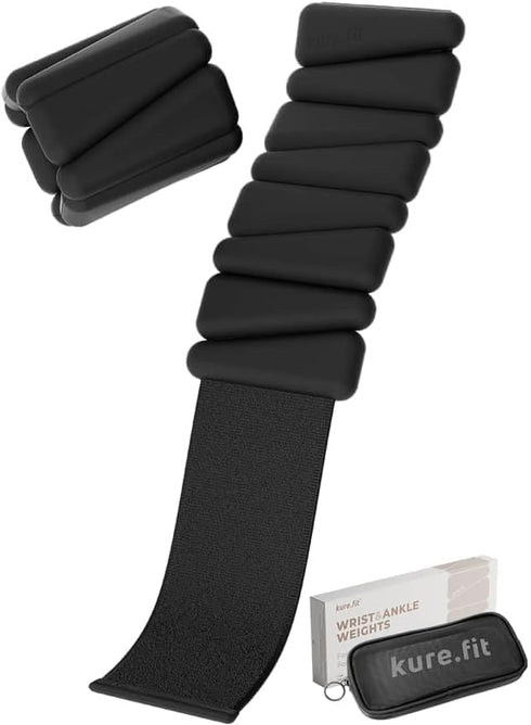 Wrist Weights | Ankle Weights for Women – 1LB Each, Weighted Bracelet for Yoga, Walking, Running, Strength Training