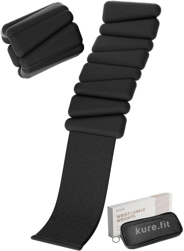 Wrist Weights | Ankle Weights for Women – 1LB Each, Weighted Bracelet for Yoga, Walking, Running, Strength Training