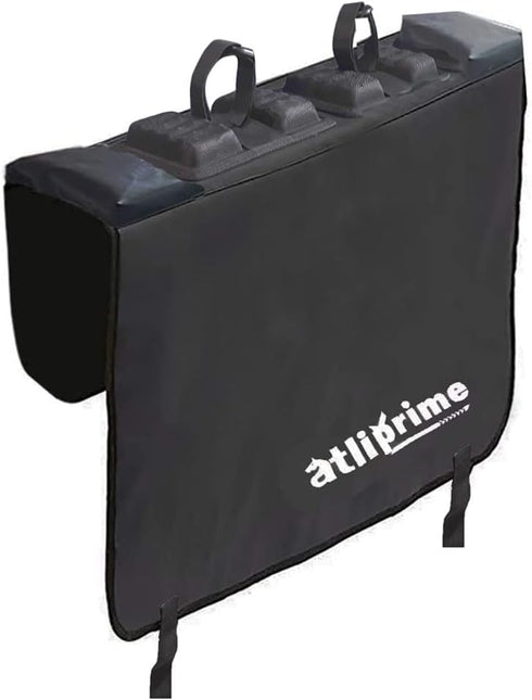Truck Tailgate Pickup Soft Rack Protective Pad for Bicycle/Kayak/Ski/Ladder, Reinforced 32" for 2 Seats