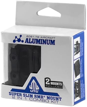 UTG Slim Picatinny RMR Mount - Lightweight Aluminum