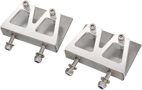 CYCQB 1 Pair RC Boat Trim Tabs, Adjustable Metal Wave Balance Flaps, Aluminum