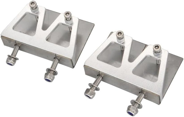CYCQB 1 Pair RC Boat Trim Tabs, Adjustable Metal Wave Balance Flaps, Aluminum