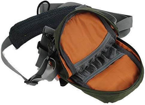 Kylebooker Lightweight Fly Fishing Chest Pack, Tackle Storage Pouch Waist Bag