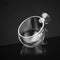 capetsma Aquarium Plant Pot, Glass Holder for Fish Tank Plants, Decoration Cup with 2 Suction Cups, 1 Pack