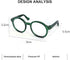 Pet Dog Cute Glasses Clear Lens Retro Glasses Photo Props Transparent Cat Sun Glasses for Small Dogs Cats Cosplay Apparel Accessories(Pink)