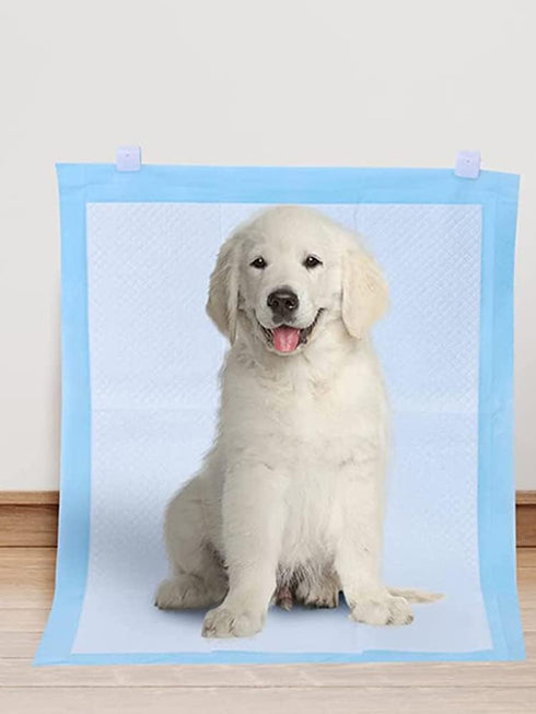 Kandishiex 12pcs US Dog Wall Pee Pad Holder Self-Sticky Pee Pad Wall Clip Keeps Your House Clean Dog Potty Training Pad
