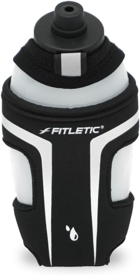 Fitletic HydraPocket Handheld Water Bottle Carrier - Black