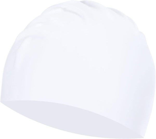 PATIKIL Silicone Swim Cap - Waterproof Non-Slip Adult Swimming Hat for Women and Men Swim Training Racing