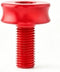 Myuiao Red Bike Bottom Bracket Crank Bicycle 8mm for Key Arm Screw Fixing
