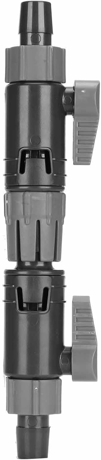 Yctze Quick Release Aquarium Water Control Valve, Double Tap Connector for 16mm Valves and Filters