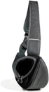 Dog Sling Carrier, Breathable Mesh Bag for Small Dogs Cat Carrier (Fits 3 lbs to 6 lbs Pets), Black