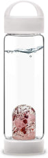 VitaJuwel LOOP - Protective Caps for VitaJuwel Crystal Water Bottles, Cloud White (Silicone)