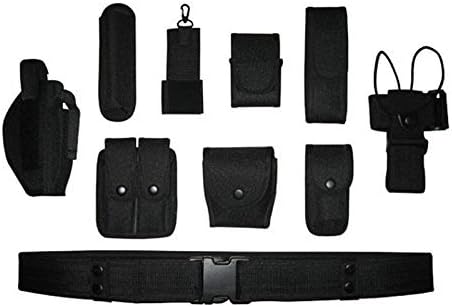 Noa Store Duty Belts for Law Enforcement | Police Belts with 10 Components Pouches & Holster Gear